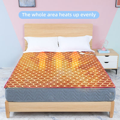 Coperta elettrica riscaldabile lavabile in lavatrice con impostazioni di temperatura multiple e funzioni di sicurezza per un uso sicuro e confortevole