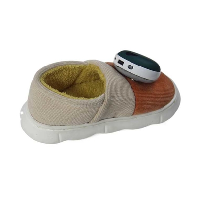 Caldaia elettrica Calzature di cotone Caldaia per i piedi invernali per donne con tecnologia al grafene