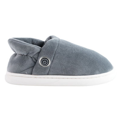 Grey usb electric foot warmer 110V adjustable temperature settings allowing customized warmth for maximum comfort during