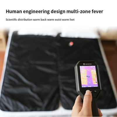 Tecnologia avanzata del grafene Busta di coperta riscaldata elettrica lavabile Infrarosso Detox Bellezza Diminuzione sudore vaporizzatore