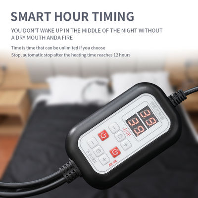 Coperta riscaldata elettrica lavabile e personalizzabile con protezione dal surriscaldamento