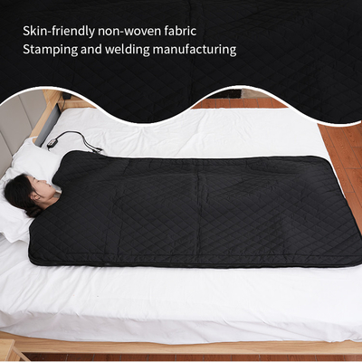 Tecnologia avanzata del grafene Busta di coperta riscaldata elettrica lavabile Infrarosso Detox Bellezza Diminuzione sudore vaporizzatore