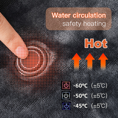 Coperta elettrica multifunzionale Coperta di controllo della temperatura indossabile per l'inverno