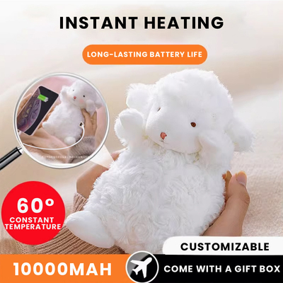 Rimani confortevole e connesso con la nostra piccola pecora Hand Warmer Power Bank ovunque