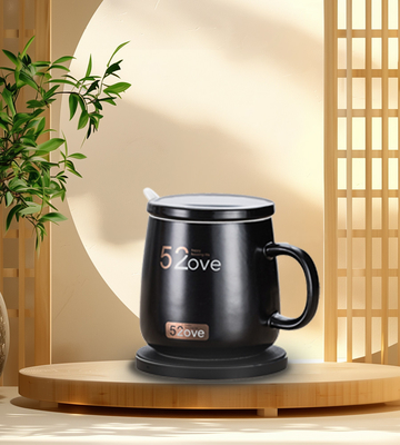 Stylish Mug Heated Coaster Set La combinazione perfetta di stile e funzionalità