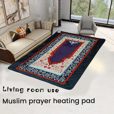 Matto per preghiera riscaldato religioso moderno su misura Disegno semplice Pad di preghiera elettrico di riscaldamento per uso domestico musulmano islamico