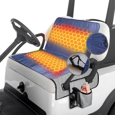 Advanced PU Golf Cart Heated Seat Cushion La soluzione definitiva per la fonte di alimentazione DC/AC