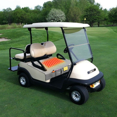 Protezione dal surriscaldamento Pad di riscaldamento per golf per carrello da golf cuscino per sedile di riscaldamento materiale lavabile Fonte di alimentazione CC/AC