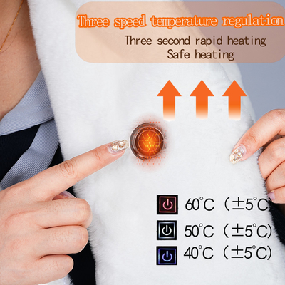 Graphene Far Infrared Heating Shawl copertura elettrica per regolazione precisa della temperatura 45-65C