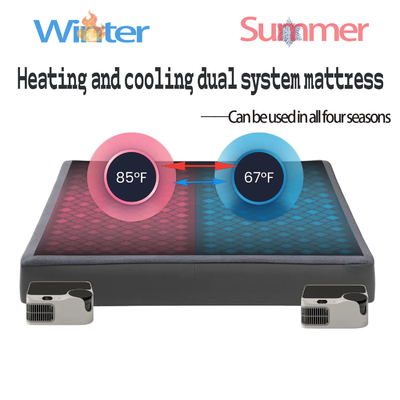 Temperatura regolabileCoperchio del materasso elettrico multifunzionale raffreddamento e riscaldamento Pad raffreddato ad acqua con funzione terapeutica F Impostazioni 45-65° Per il comfort personalizzato nel riscaldamento e raffreddamento Pad del materasso
