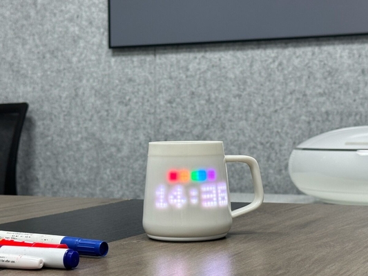 Regali personalizzati per la Festa della Madre Tazza di ceramica potenziata con pixel display regalo di design moderno