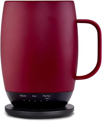 Disegno di fabbrica per bevande a riscaldamento automatico, temperatura controllata, bevande dirette, tazze da caffè, viaggi wireless