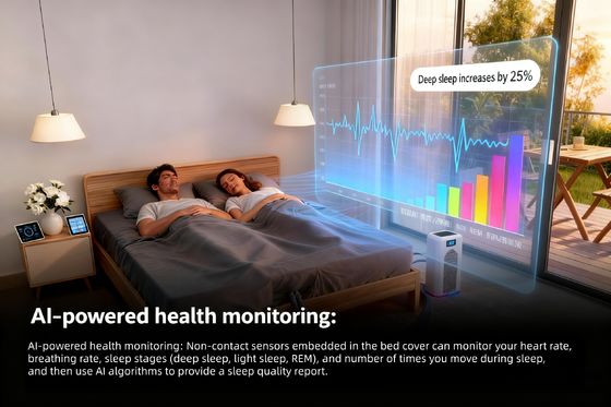 Ingrosso Materasso di raffreddamento intelligente a temperatura costante Copertura Materasso raffreddato ad acqua Pad - Tecnologia avanzata di raffreddamento attivo