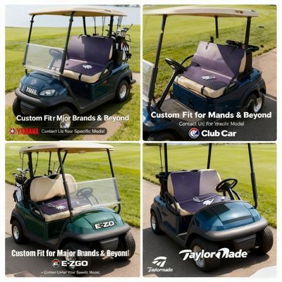 Copertura riscaldata per sedile golf cart 24/48V - Soluzione premium per sedili riscaldati per golf