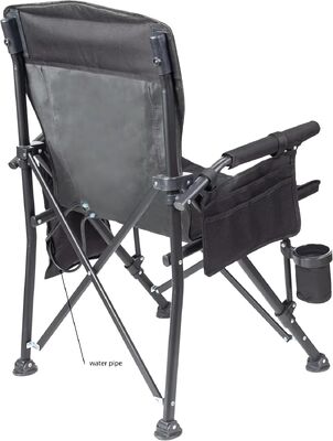 Sedile da campeggio portatile con design ergonomico e pad di raffreddamento staccabile per attività e eventi all'aria aperta confortevoli