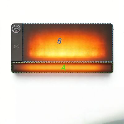 Personalizza il tappetino per mouse riscaldato con protezione da surriscaldamento, ricarica wireless e supporto per il polso, tappetino per mouse con riscaldamento intelligente