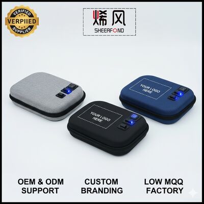 Borsa termica portatile e pieghevole per alimenti con rivestimento in foglio di alluminio per uso alimentare e tecnologia di riscaldamento alimentata tramite USB, per ogni momento