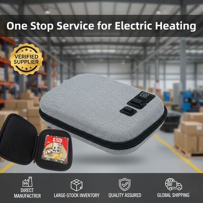 Borsa termica portatile e pieghevole per alimenti con rivestimento in foglio di alluminio per uso alimentare e tecnologia di riscaldamento alimentata tramite USB, per ogni momento