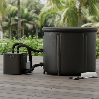 Bagno di ghiaccio vasca da bagno a freddo con costruzione acrilica resistente raffreddamento energetico e user-friendly touch interface per la fisioterapia