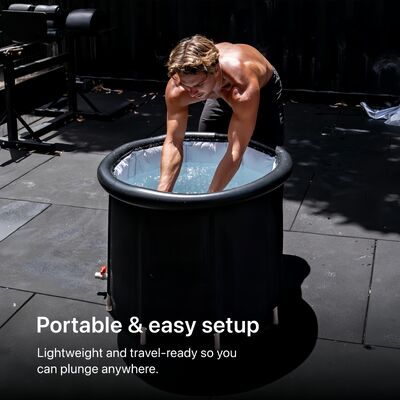 Bagno di ghiaccio vasca da bagno a freddo con costruzione acrilica resistente raffreddamento energetico e user-friendly touch interface per la fisioterapia