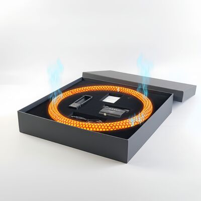 Commercio all'ingrosso Graphene Heated Steering Wheel Cover Cuoio a riscaldamento rapido con protezione da surriscaldamento, impostazione di presa antiscivolo