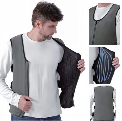 Zaino Energetico per Gilet di Raffreddamento Intelligente con Sistema di Raffreddamento, Temperatura Regolabile e Robusta Struttura in Nylon per Esterni