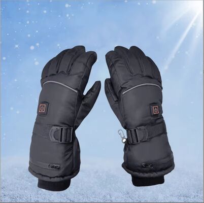 Waterproof Heating Mittens Lithium Battery Heated Gloves Rechargeable Three-speed Temperature Control Heated Ski Mittens
