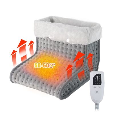 SHEERFOND Portatile invernale USB alimentato da batteria 220V poliestere ecologico termostato regolabile ventilazione calore dei piedi per