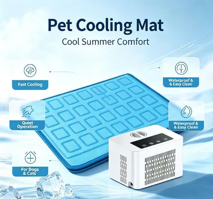 Tappetino refrigerante ad acqua per animali domestici intelligente offre un effetto di raffreddamento stabile e duraturo riduce la temperatura corporea dell'animale e il disagio da calore