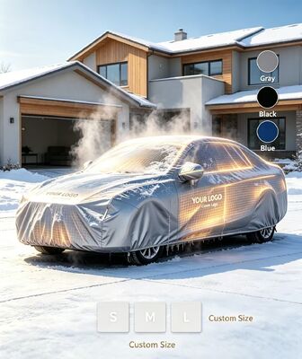 Cappuccio riscaldante flessibile per auto che offre riscaldamento e protezione da neve, gelo e temperature sotto zero per vari tipi di veicoli