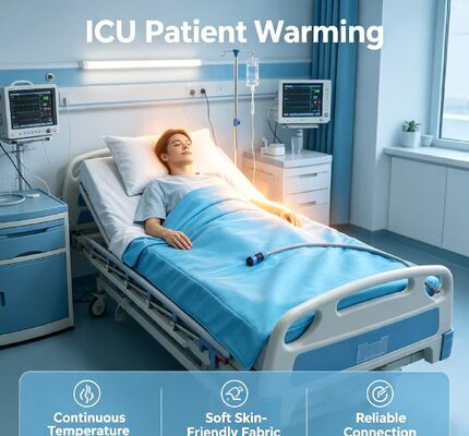 Pad elettrico riscaldato pad reflessibile impermeabile di grado medico per la tavola operatoria chirurgia e terapia riabilitativa