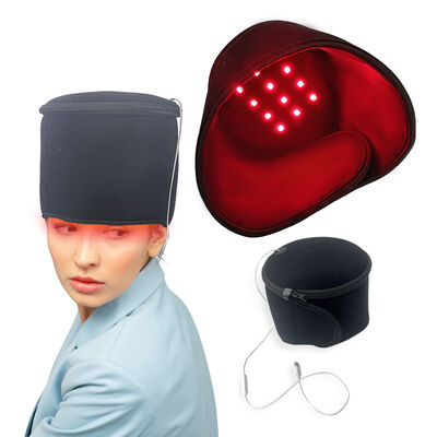 660nm Red Light Therapy Cap with Graphene Far-Infrared Heating, 3 Therapy Modes & 1H Auto Shut Off, Portable Infrared Light Cap for Scalp Treatment