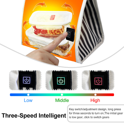 OEM/ODM Wholesale Portable Heated Lunch Bag — USB 5V Electric Food Warmer, CE FCC ROHS Certified, Custom Logo & Packaging Available
