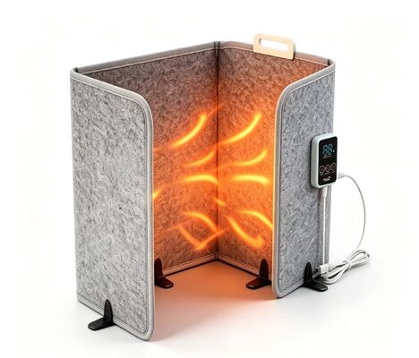 Piastra Riscaldante Elettrica Personalizzata Riscaldata Antivento Calda 220V 165W, Tappetino Riscaldante per Piedi Impermeabile Regolabile a 3 Velocità per Riscaldamento Interno