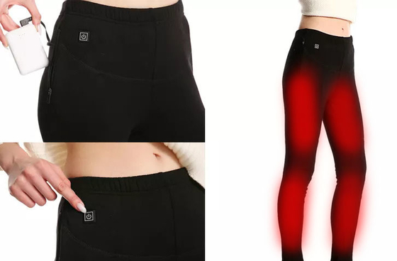 Pantaloni di riscaldamento per donne con lenzuola di graphene e tre livelli di controllo della temperatura