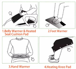 Stile lavabile elettrico del cuscino della sedia del cuscinetto di riscaldamento di USB del sacchetto dello scaldino della mano