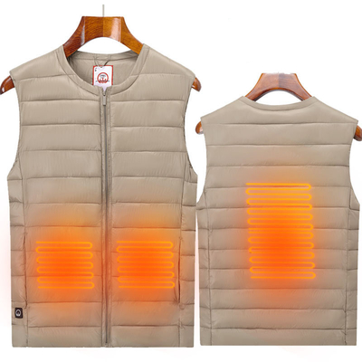 Giubbotto elettrico riscaldato unisex con impostazioni di riscaldamento personalizzabili per un comfort personalizzato