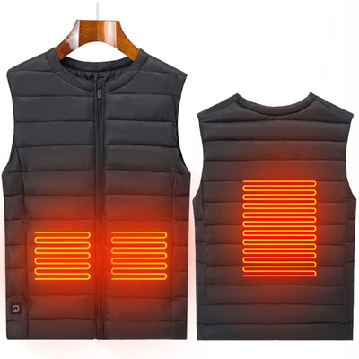 Giubbotto elettrico riscaldato unisex con impostazioni di riscaldamento personalizzabili per un comfort personalizzato