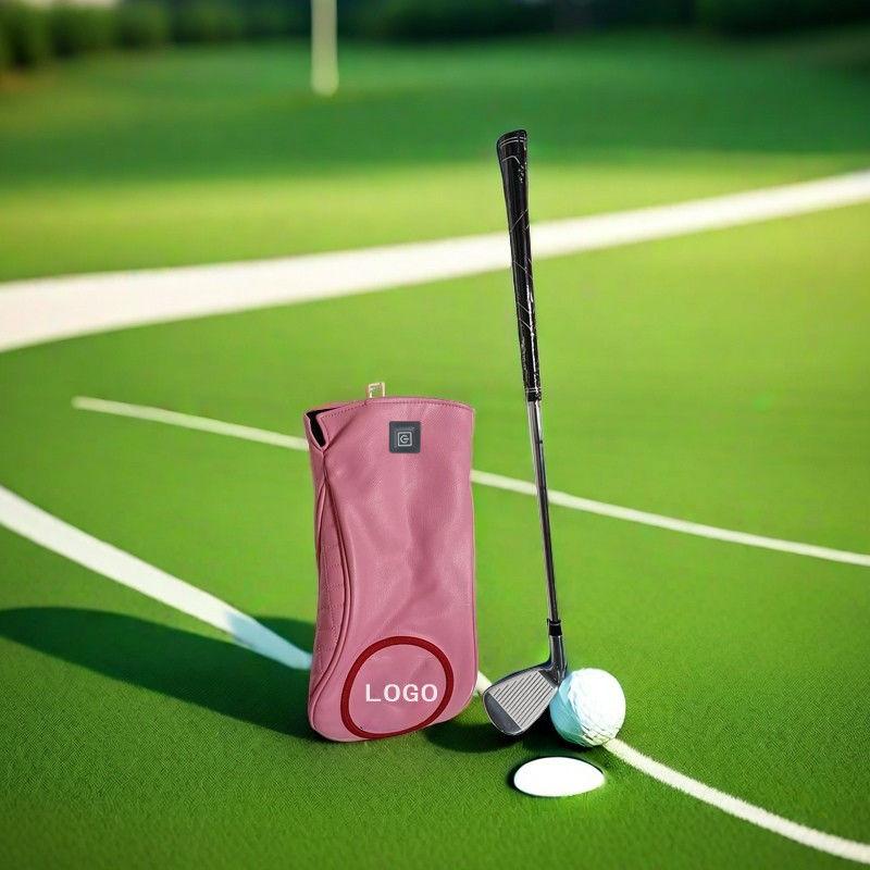 Coperture per teste riscaldate in pelle premium per golf OEM #1 #3 #5 Driver Fairway Hybrid Coperture per teste per golf con logo personalizzato