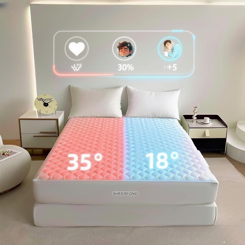 Sistema di raffreddamento letto e coperta a doppia zona di controllo OEM