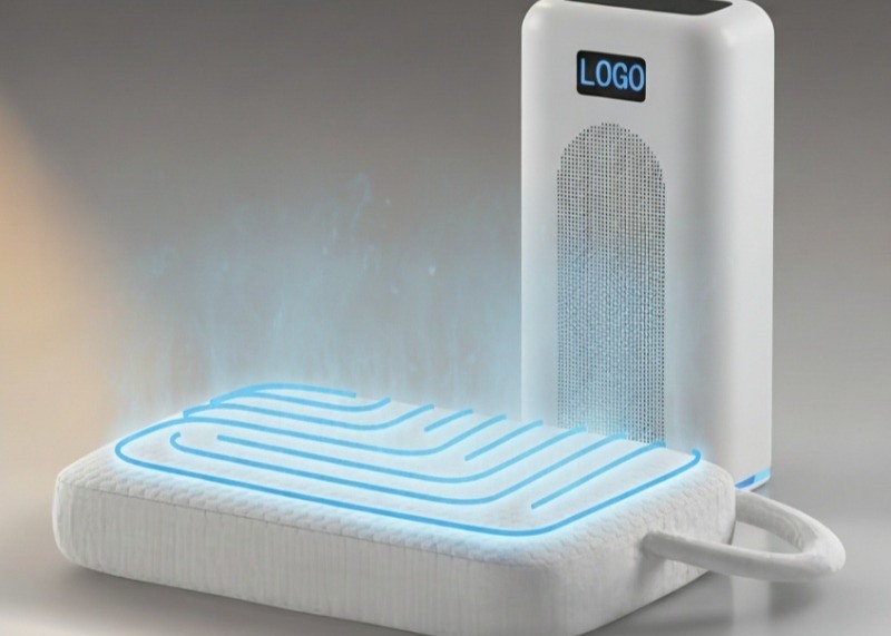 Coprimaterasso riscaldante e rinfrescante con gestione della temperatura a doppia zona e fibra di bambù morbida per notti confortevoli