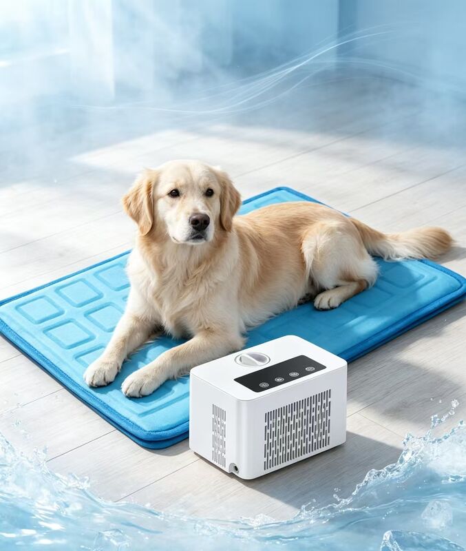 Tappetino rinfrescante ad acqua per animali domestici, perfetto per cani, gatti e piccoli animali per sfuggire alle temperature torride, all'interno e all'esterno