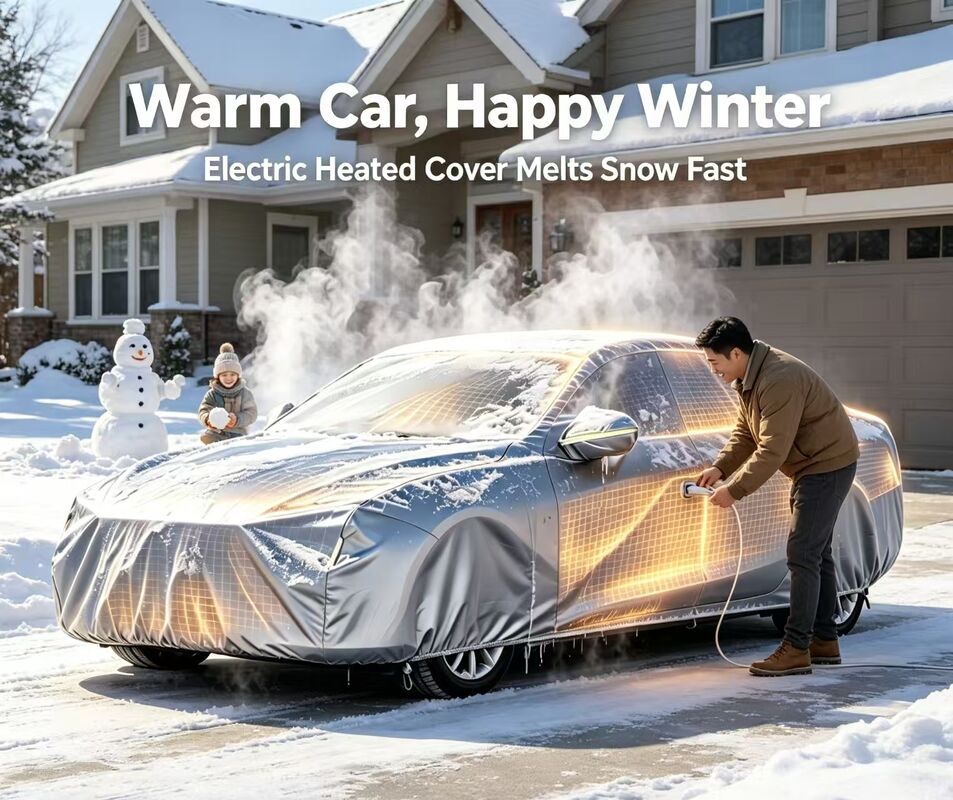 Cappuccio riscaldante flessibile per auto con opzioni personalizzabili e servizi OEM che forniscono un riscaldamento costante e protezione del motore in inverno