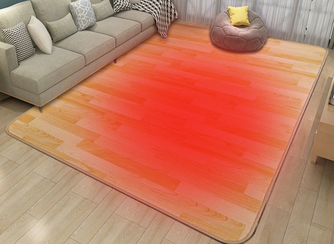 Coperta elettrica riscaldata lavabile a riscaldamento rapido con temperatura costante e 3 regolatori di impostazione termica