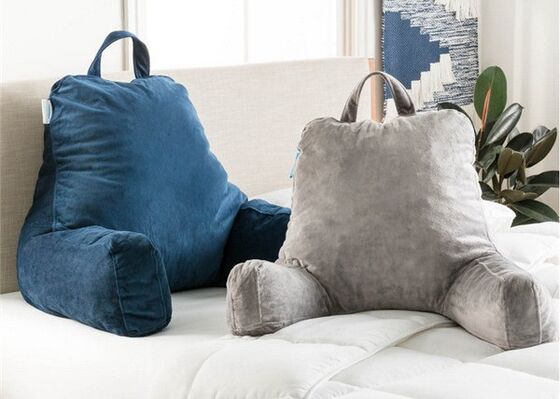 Scalda cuscino da lettura in schiuma, cuscino elettrico con braccia.