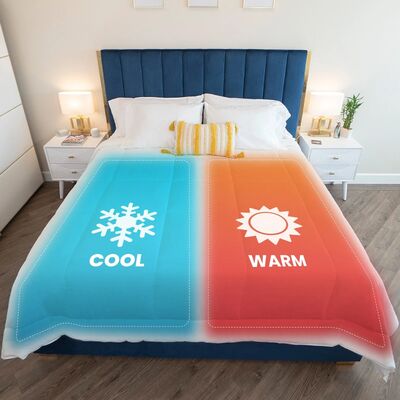 Personalizza la coperta di riscaldamento e raffreddamento con controllo intelligente Coperta di raffreddamento in microfibra per uso domestico e camper